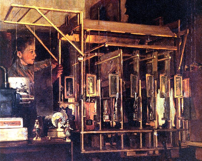 Oldtimer dukketeater.