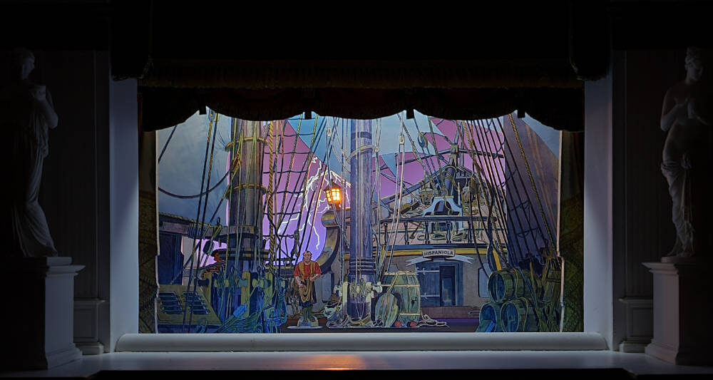 Skatteøen - Dækket på Hispanola i frygteligt uvejr