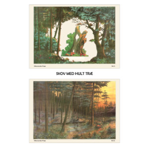 Ark 31-32 Skov med hult Træ