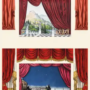 D-teater, ark 2 Tæpper og Drapperier