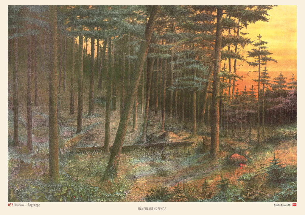 Ark 032 - Bagtæppe til Skov