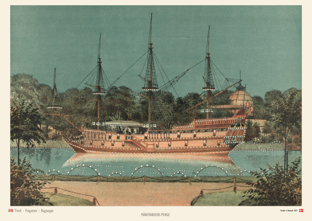 Ark 040 - Bagtæppe - Fregatten i Tivoli